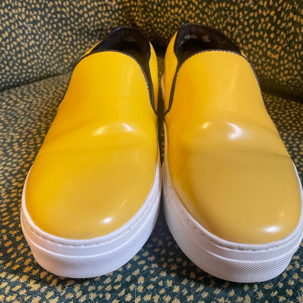 Celine leather slip-on trainer sneakers - Picture 4 of 12